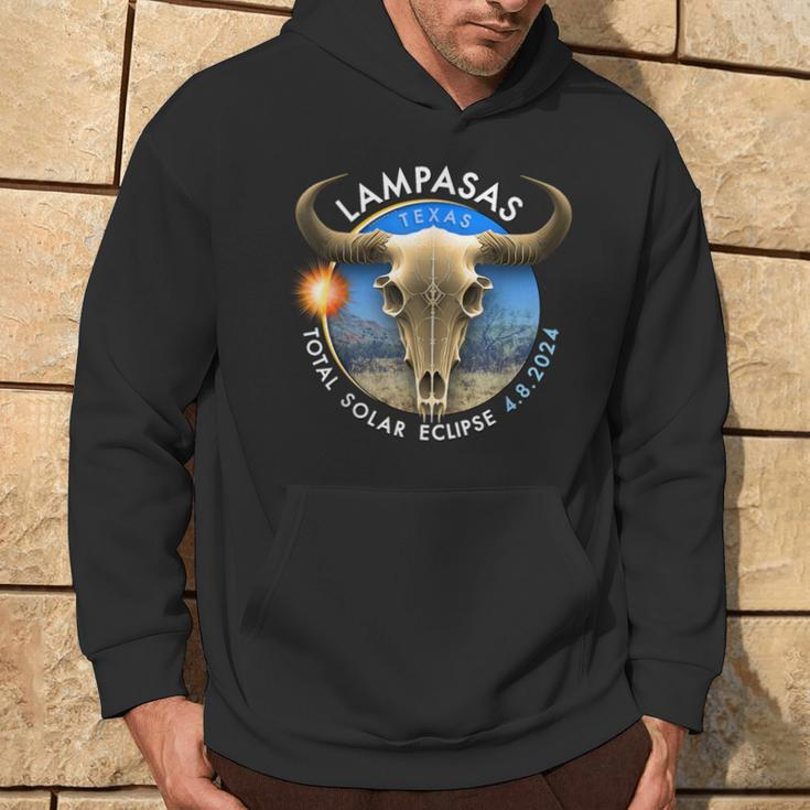 2024 Total Solar Eclipse Totality Lampasas Texas 29 Hoodie Lifestyle