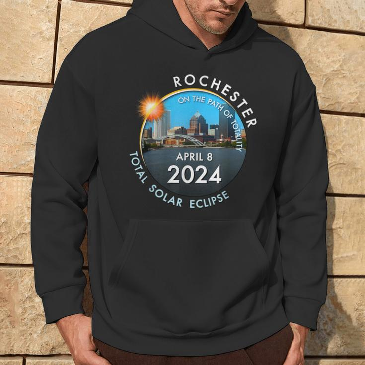 2024 Total Solar Eclipse Totality Rochester New York 26 Hoodie Lifestyle
