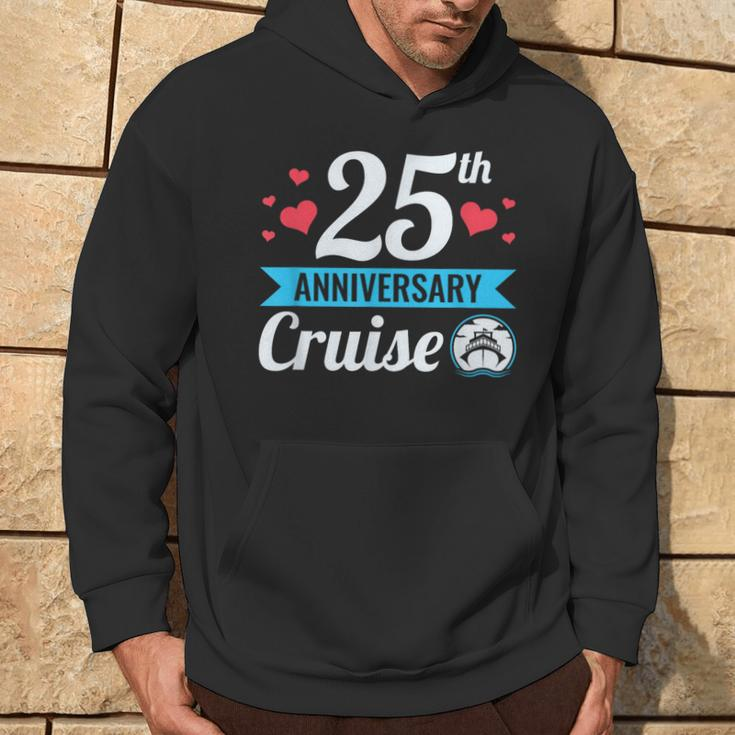 25Th Anniversary Cruise His And Hers Matching Couple Hoodie Lifestyle