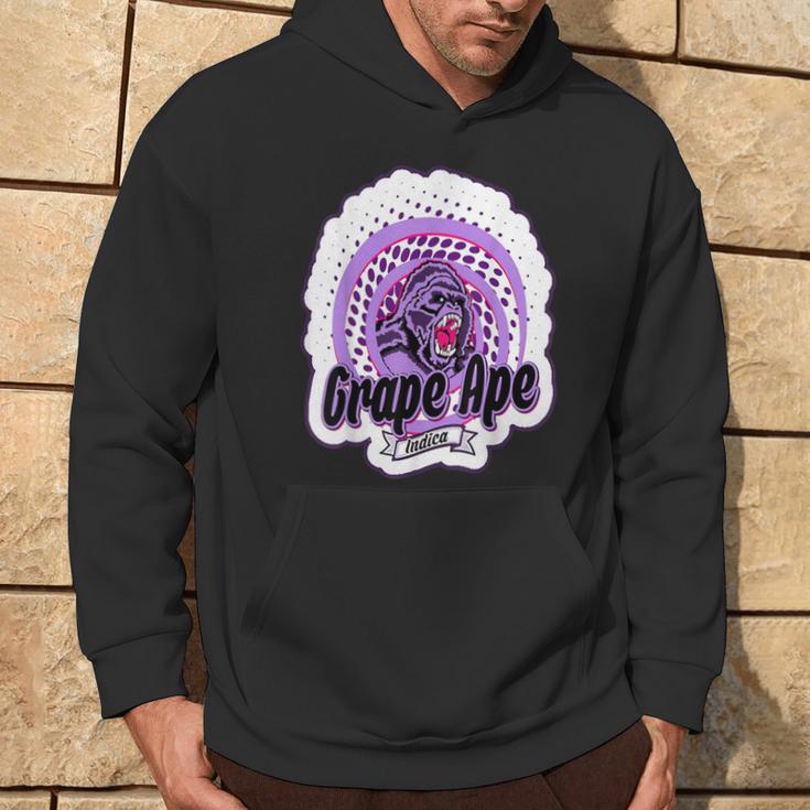 420 Cannabis Culture Grape Ape Stoner Marijuana Weed Strain Hoodie Lifestyle