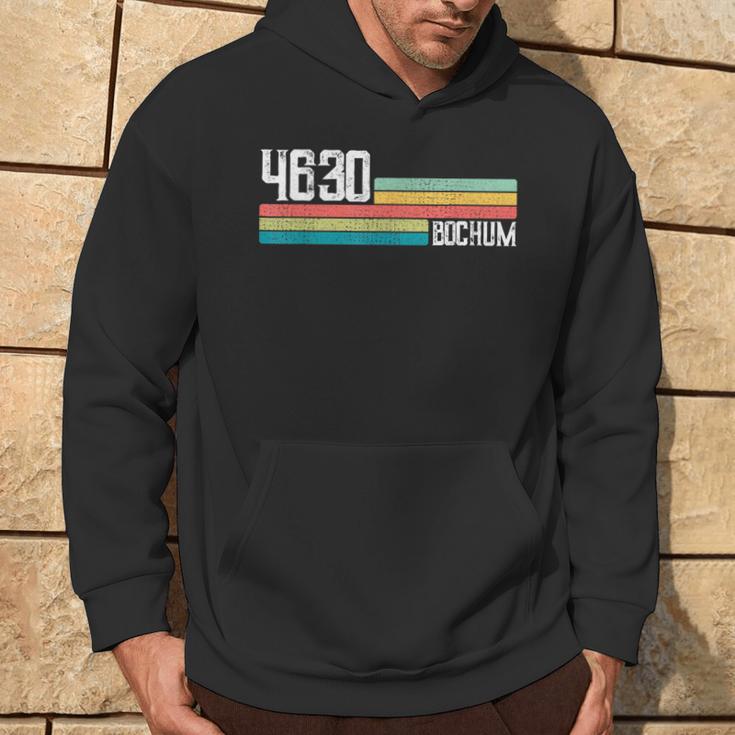 4630 Bochum Retro Old Postcode Vintage Sign Hoodie Lebensstil