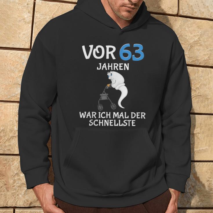 63 Jahreor 63 Jahren Der Fastelste Mann 63Th Birthday S Kapuzenpullover Lebensstil