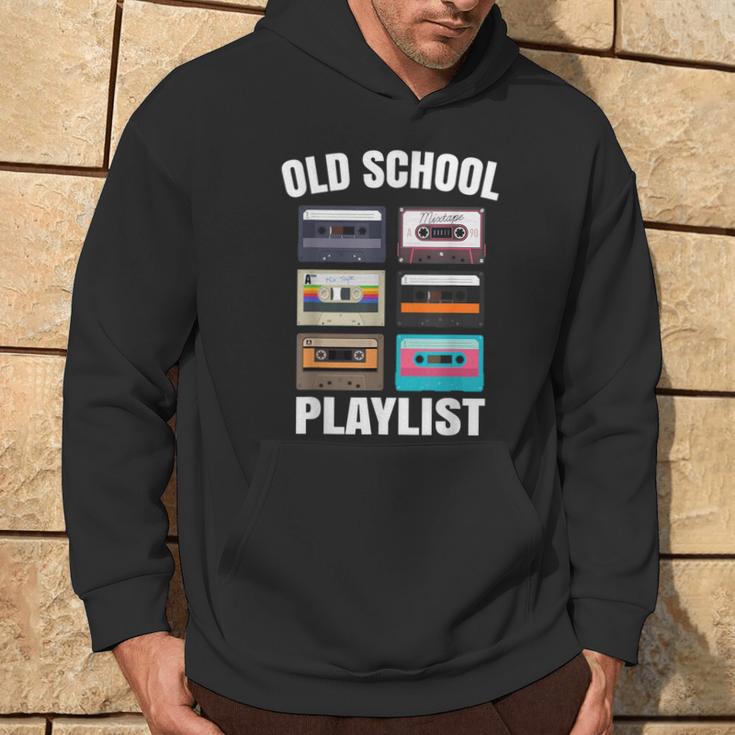 80Er 90Er Mixtape Playlist Kassette Oldschool Hoodie Lebensstil