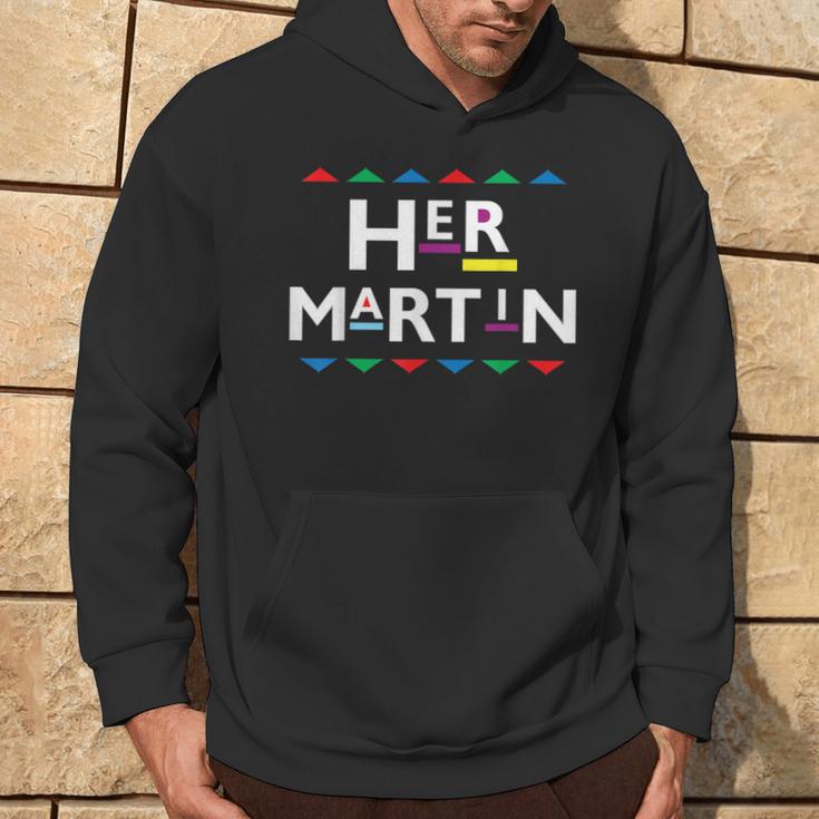 90S Sitcom Nostalgia Her Martin Couples Matching Outfit Hoodie Lifestyle