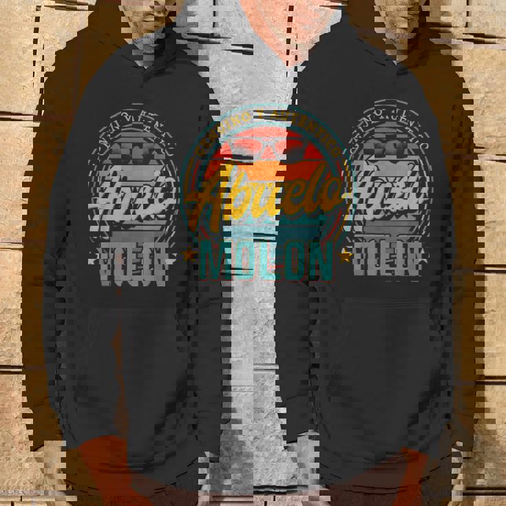 Abuelo Molon Día Del Abuelo Abuelito Yayo Divertido Sudadera Estilo de vida