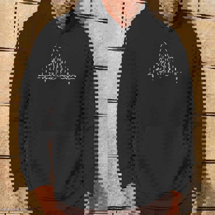 Abuelo Y Nieto Latido Del Corazón Aspecto De Pareja Nietos Y Abuelo Sudadera Estilo de vida