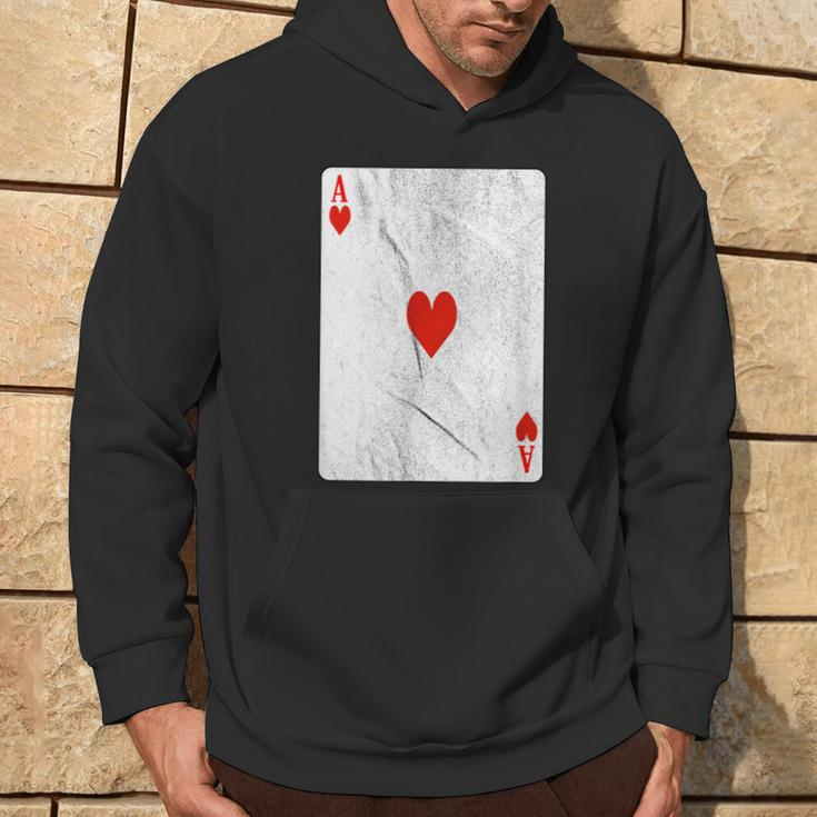 Ace Of Hearts Hoodie Lifestyle