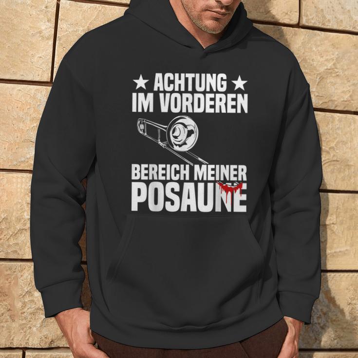 Achtung Trombonist Hoodie Lebensstil