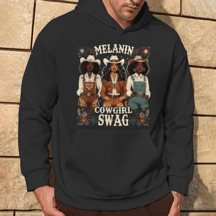 African Melanin Cowgirl Swag Melanin Cowgirls Black History Hoodie Lifestyle