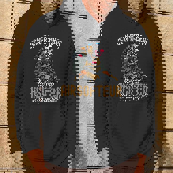 Airsoft Homme Humour Je Suis Pas Parfait Airsofteur Air Soft Sweat à capuche Lifestyle
