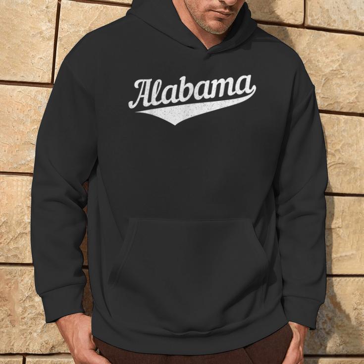 Alabama Bama Al Pride State Vintage Retro Sports Style Hoodie Lifestyle