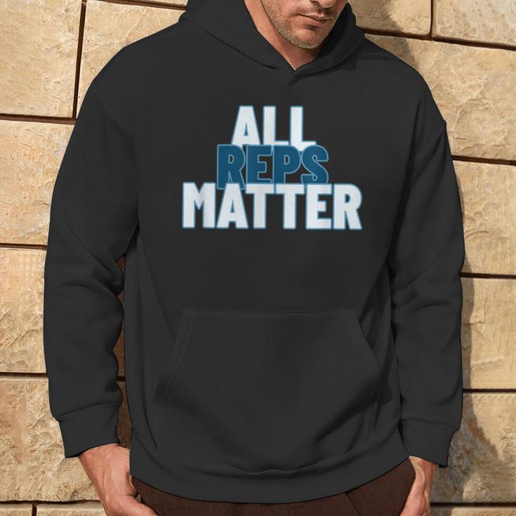 Alle Reps Matter Sportbekleidung Kapuzenpullover Lebensstil