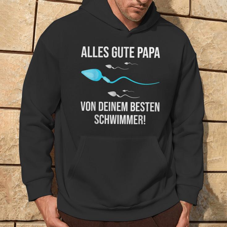 Alles Gute Papaon Dein Besten Schwimmer Hoodie Lebensstil