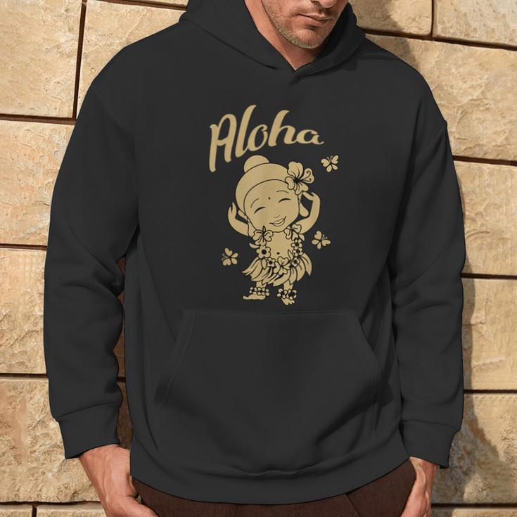 Aloha Buddha Hawaiian Buddhist Yoga Meditation Hoodie Lifestyle