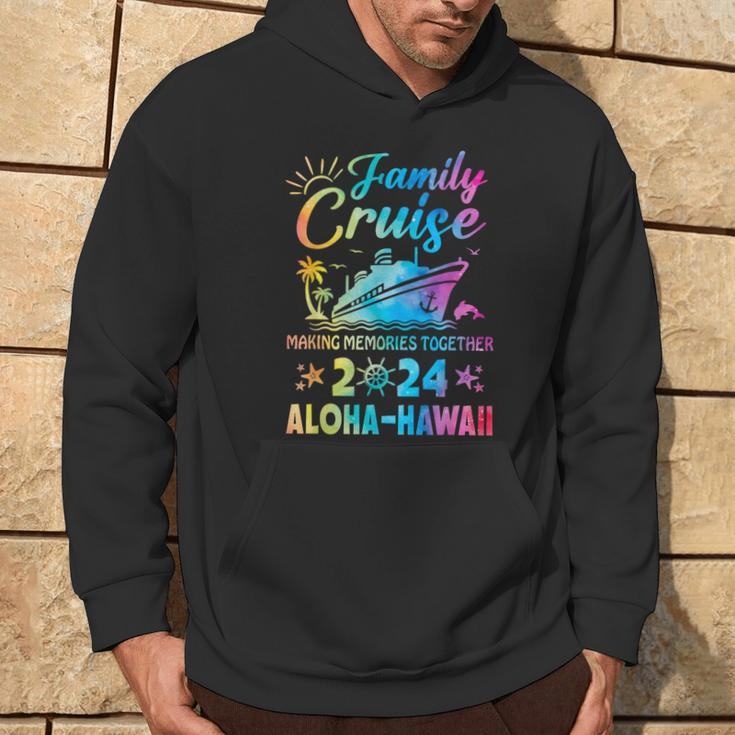 Aloha-Hawaii Vacation Family Cruise 2024 Matching Group Hoodie Lifestyle