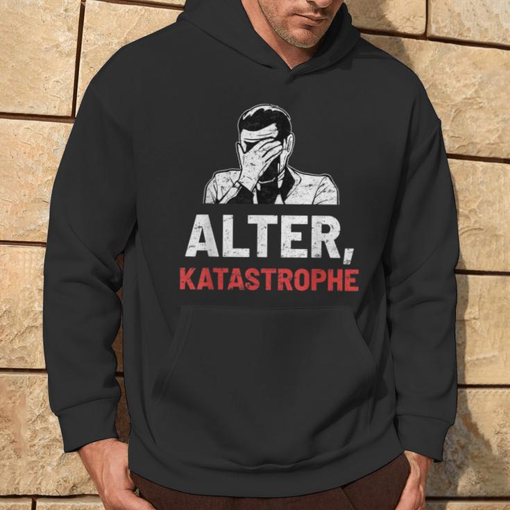 “Alter Katastrophe” Vintage Retro Hoodie Lebensstil