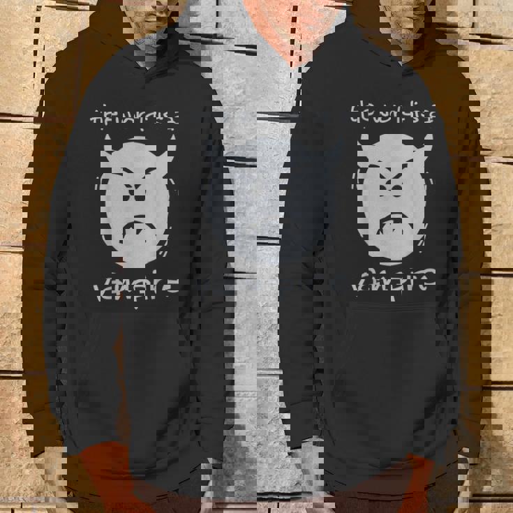 Alternative Die Welt Ist Ein Vampire Pumpkins 90S Grunge Rock Hoodie Lebensstil