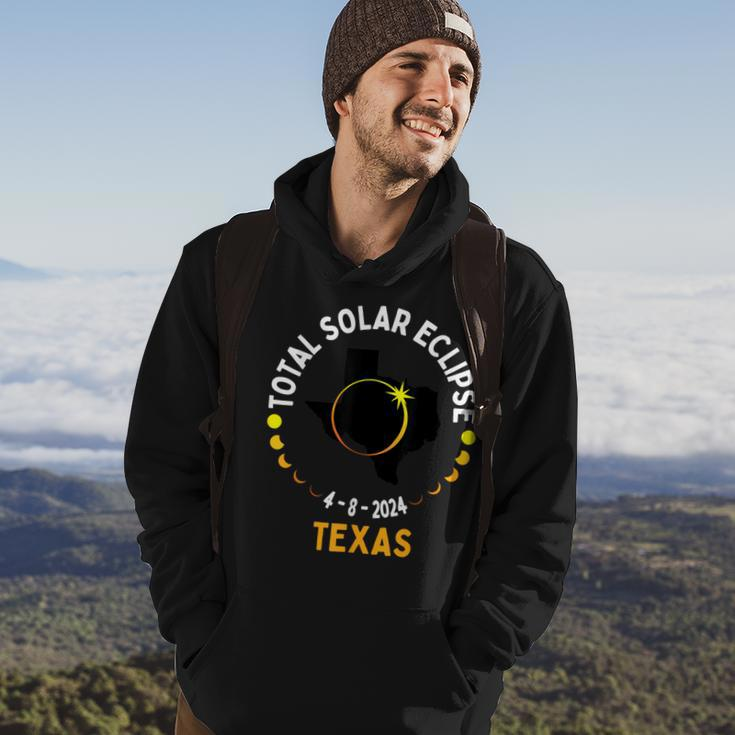 America Totality 04 08 24 Total Solar Eclipse 2024 Texas Hoodie Lifestyle
