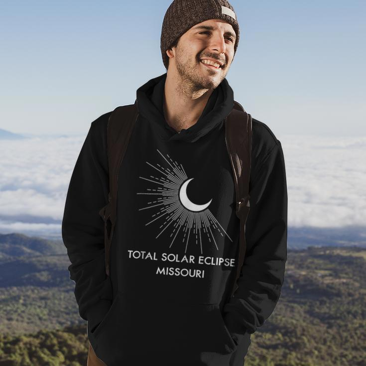 America Totality 040824 Total Solar Eclipse 2024 Missouri Hoodie Lifestyle