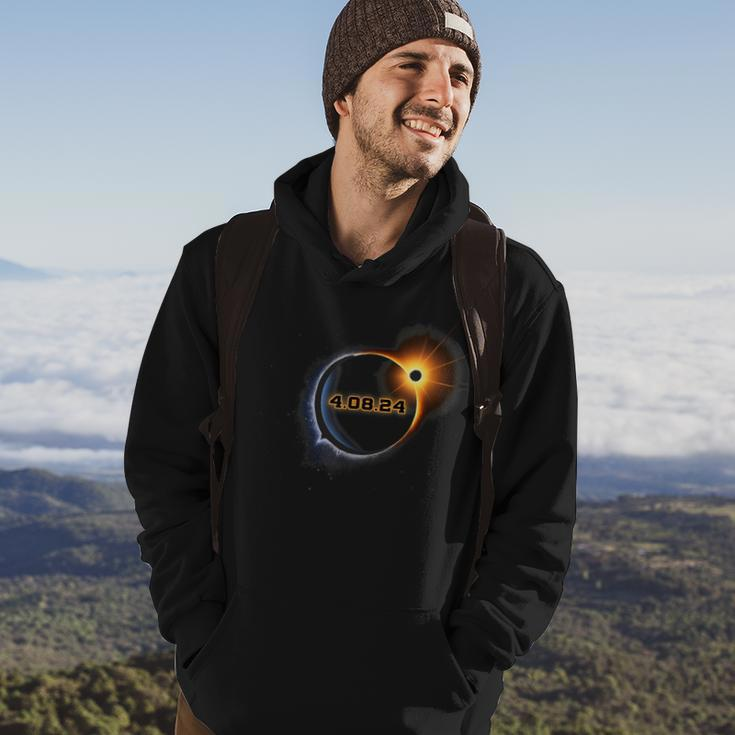 America Totality 08 April 24 Total Solar Eclipse 2024 Hoodie Lifestyle