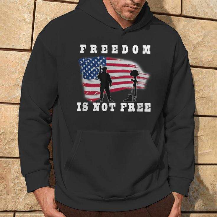 American FlagFreedom Is Not Free Hoodie Lifestyle