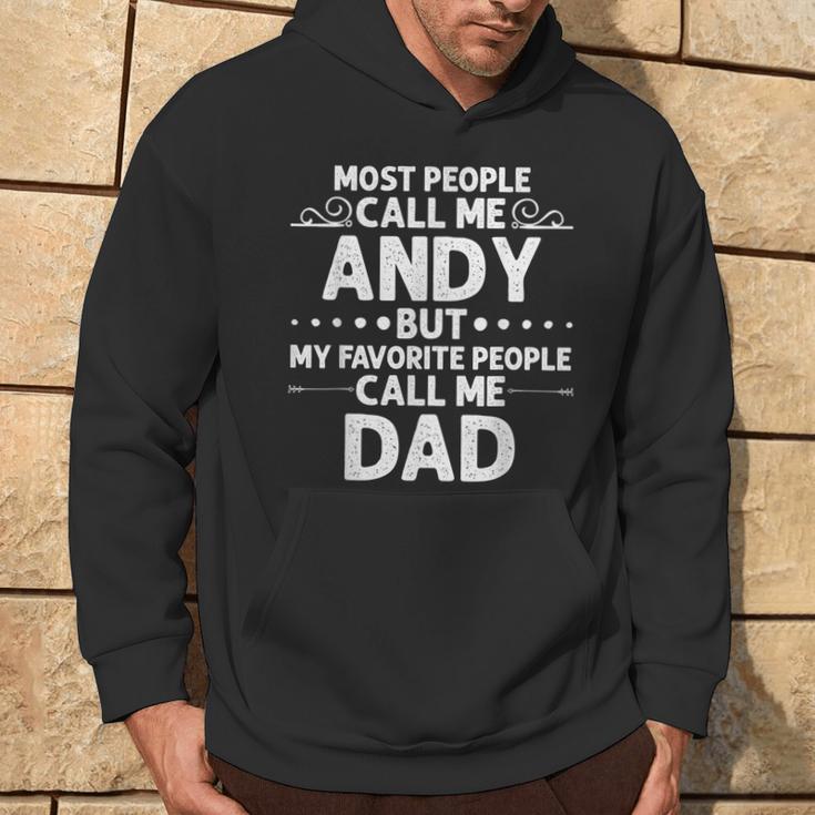 Andy Geschenk Name Lustigeratertag Personalisiert Männer Papa Kapuzenpullover Lebensstil