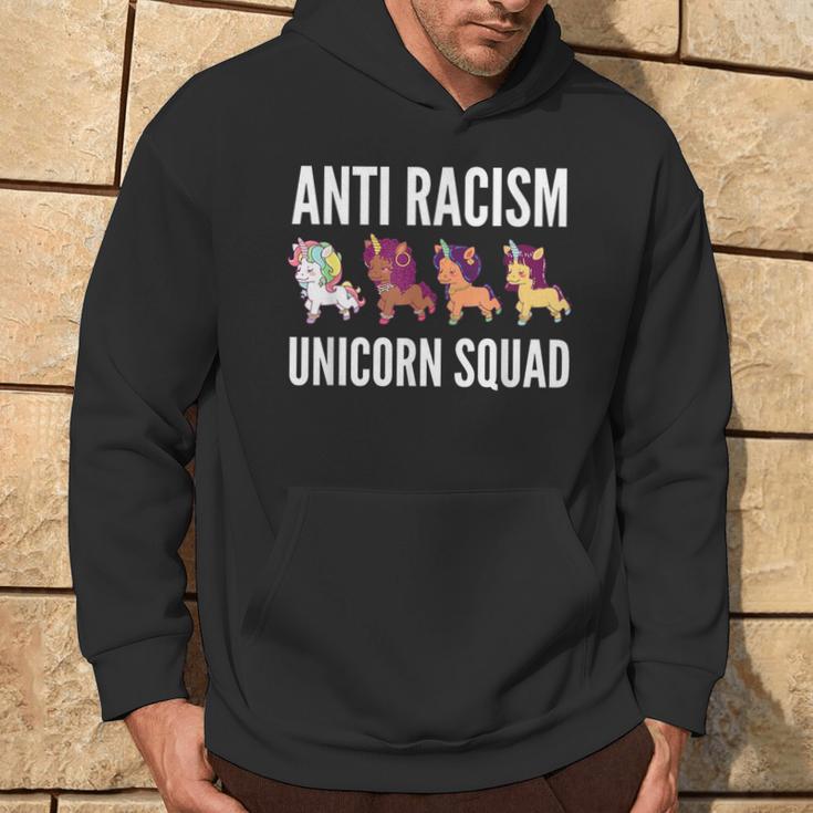 Anti Rassism Unicorn Squad No Racism Anti-Racism Hoodie Lebensstil