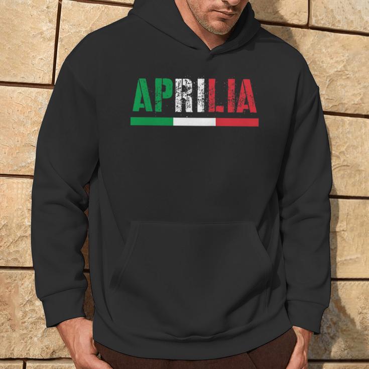 Aprilia Città Italiana Bandiera Italia Maglietta S Kapuzenpullover Lebensstil