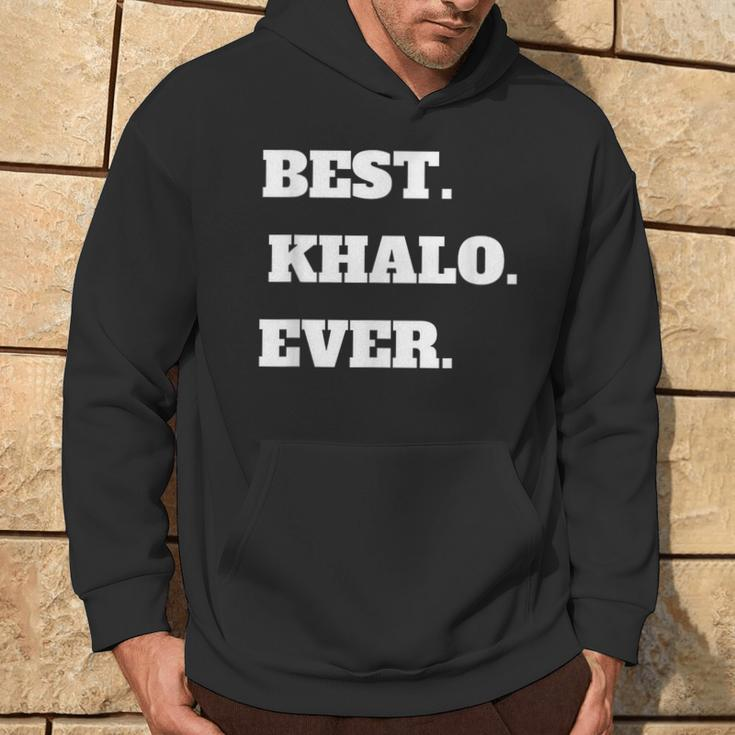 Arabic Uncle Best Khalo Uncle Ever Hoodie Lifestyle