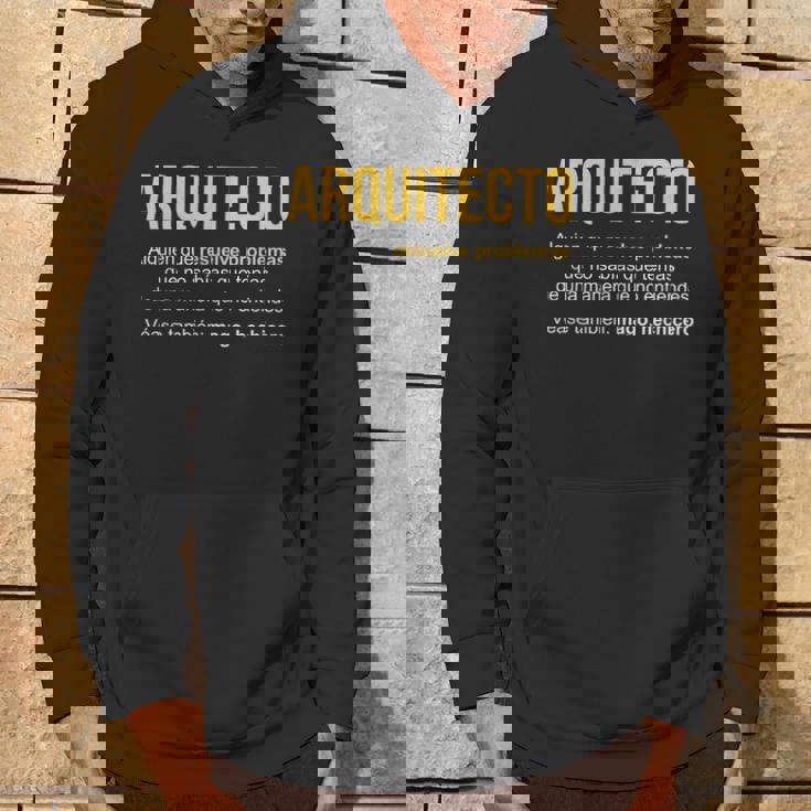 Arquitecto Definición Regalo Arquitecto Sudadera Estilo de vida