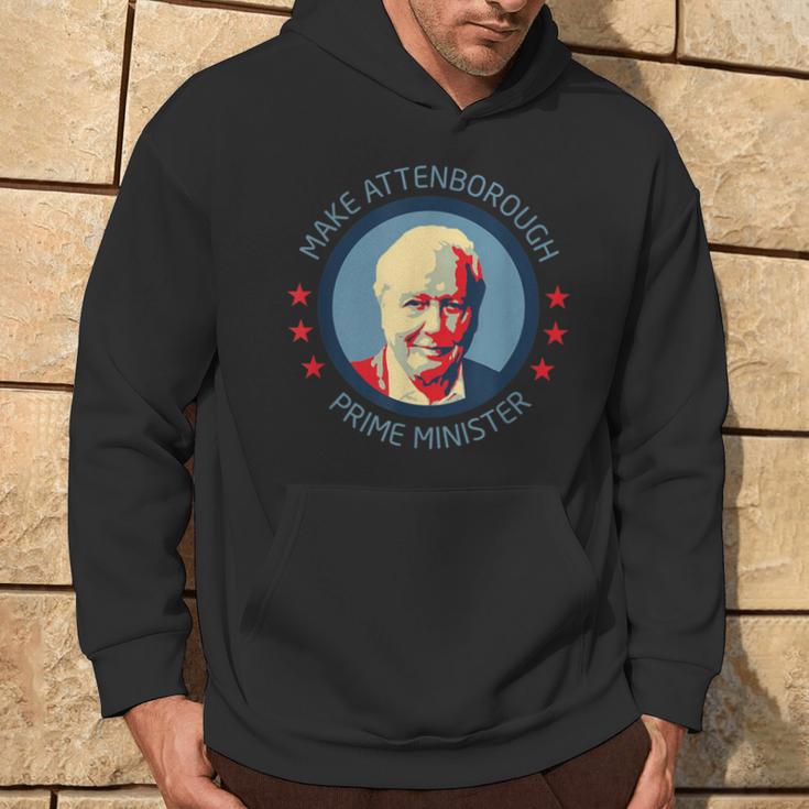 Make Attenborough Prime Minister Hoodie Lifestyle