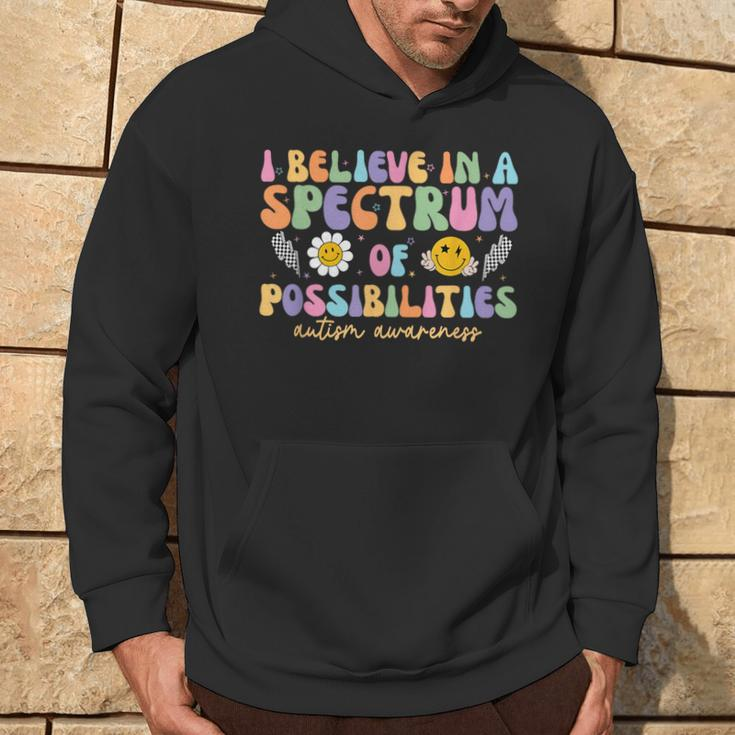 Autism Awareness I Believe In A Spectrum Of Possibilities Hoodie Lifestyle
