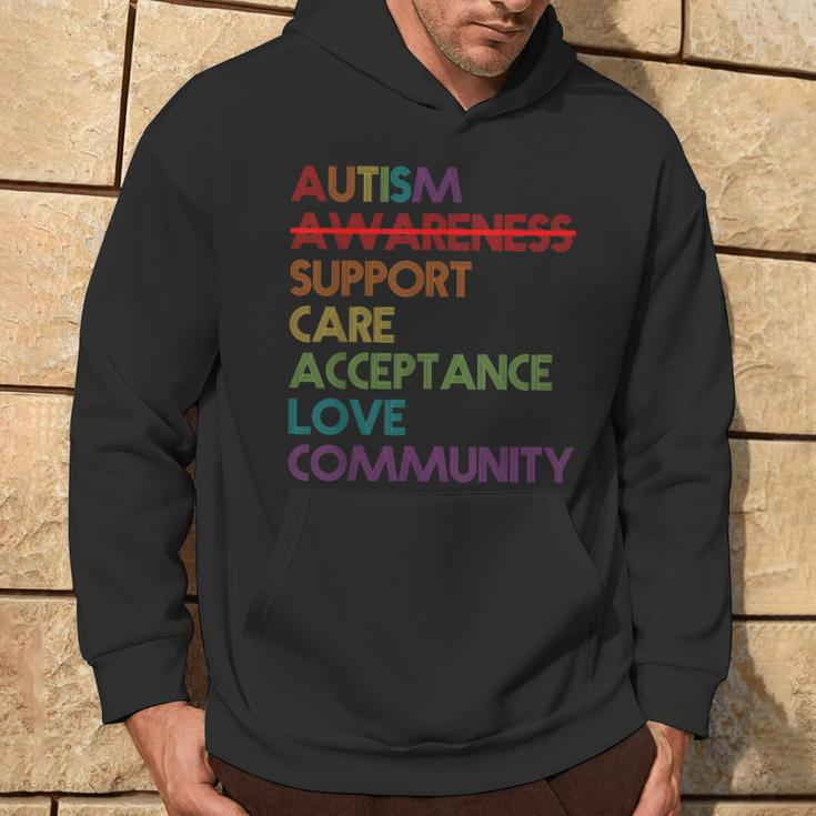 Autism Awareness Support Care Acceptance Accept Understand Hoodie Lifestyle