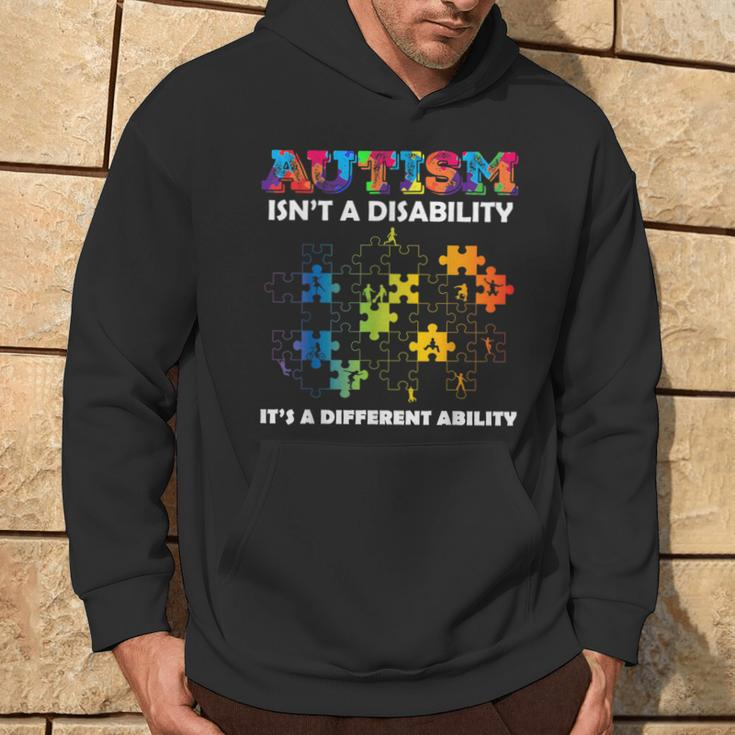 Autism Isn't A Disability Autism Month Awareness Hoodie Lifestyle