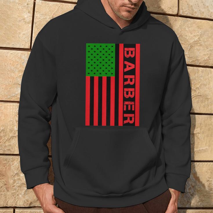 Barber Unia Flag Pan African American Flag Junenth Hoodie Lifestyle