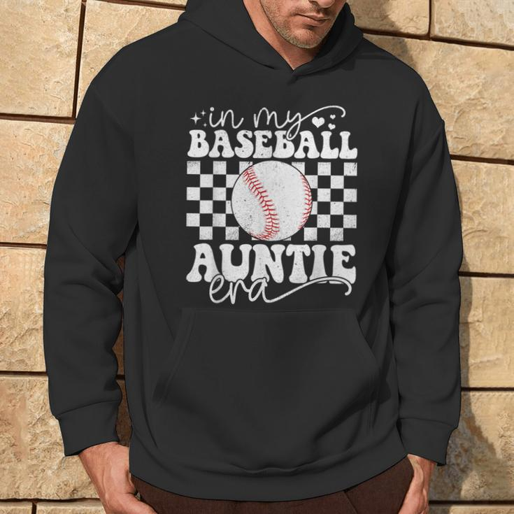 In My Baseball Auntie Era Baseball Auntie Mother's Day Hoodie Lifestyle