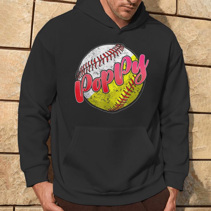 Baseball Softball Poppy Of Softball Baseball Player Hoodie Lifestyle