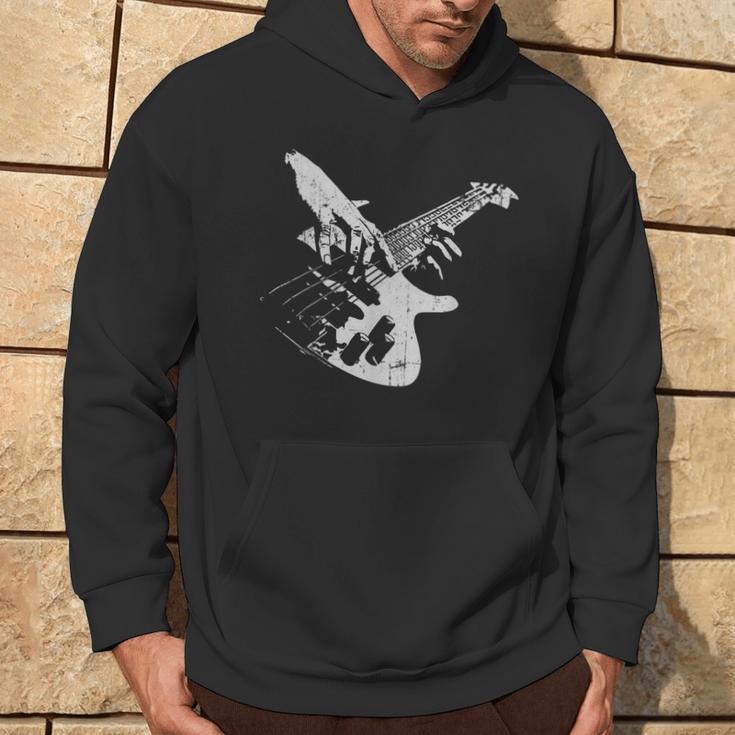 Bass Guitar Vintage For Bassist Hoodie Lebensstil