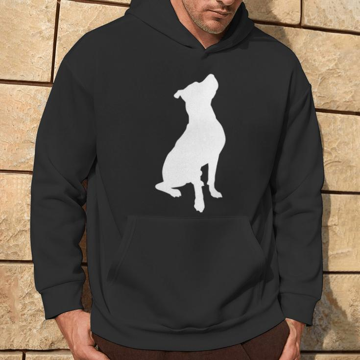 Beautiful White Pitbull For Pittie Moms Dads Dog Lovers Hoodie Lifestyle