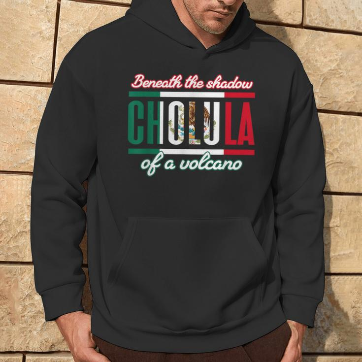 Beneath The Shadow Of A Volcano Hoodie Lifestyle