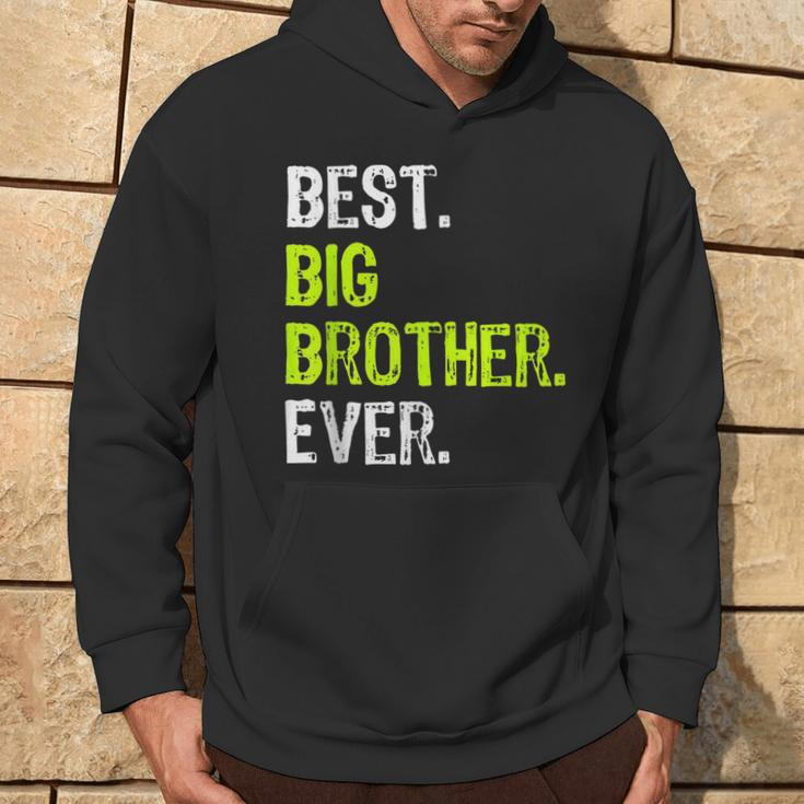 Best Big Brother Ever Nager Older Sibling For Boys Hoodie Lifestyle