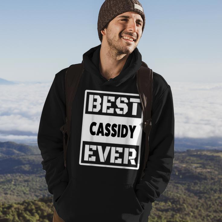Best Cassidy Ever Custom Family Name Hoodie Lifestyle