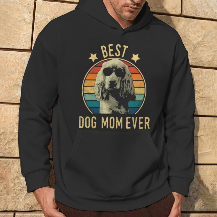 Best Dog Mom Ever English Cocker Spaniel Mother's Day Hoodie Lifestyle
