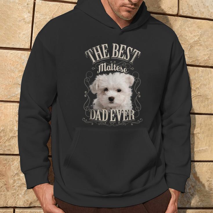 Best Maltese Dad All Maltese Dog intage Kapuzenpullover Lebensstil