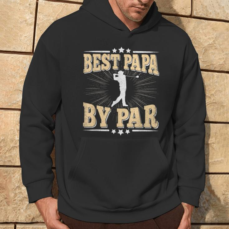 Best Papa By Par Retro Golf Player Daddy Dad Fathers Day Hoodie Lifestyle
