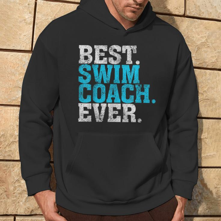 Best Swim Coach Ever Swim Coach Hoodie Lifestyle