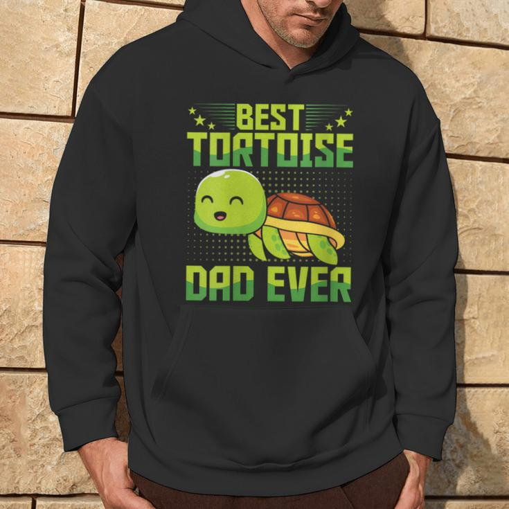 Best Tortoise Dad Ever Vintage Retro Papa Fathers Day Hoodie Lifestyle