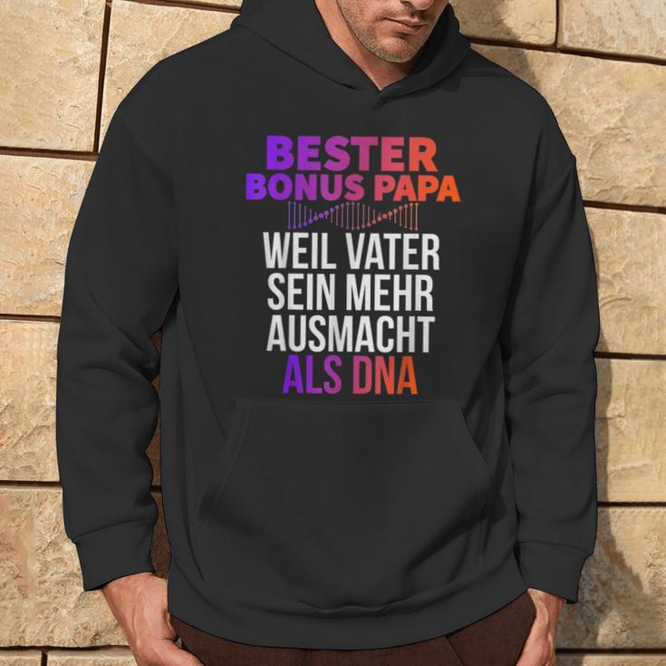 Bester Bonus Papa Weilater Sein Mehr Ausmacht Dna Kapuzenpullover Lebensstil