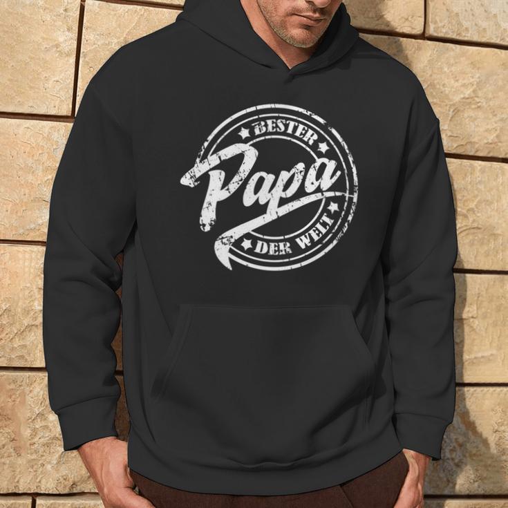 Bester Papa Der Welt Father's Dayintage Kapuzenpullover Lebensstil