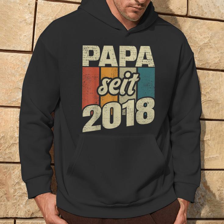 Bester Papa Seit 2018 German Kapuzenpullover Lebensstil